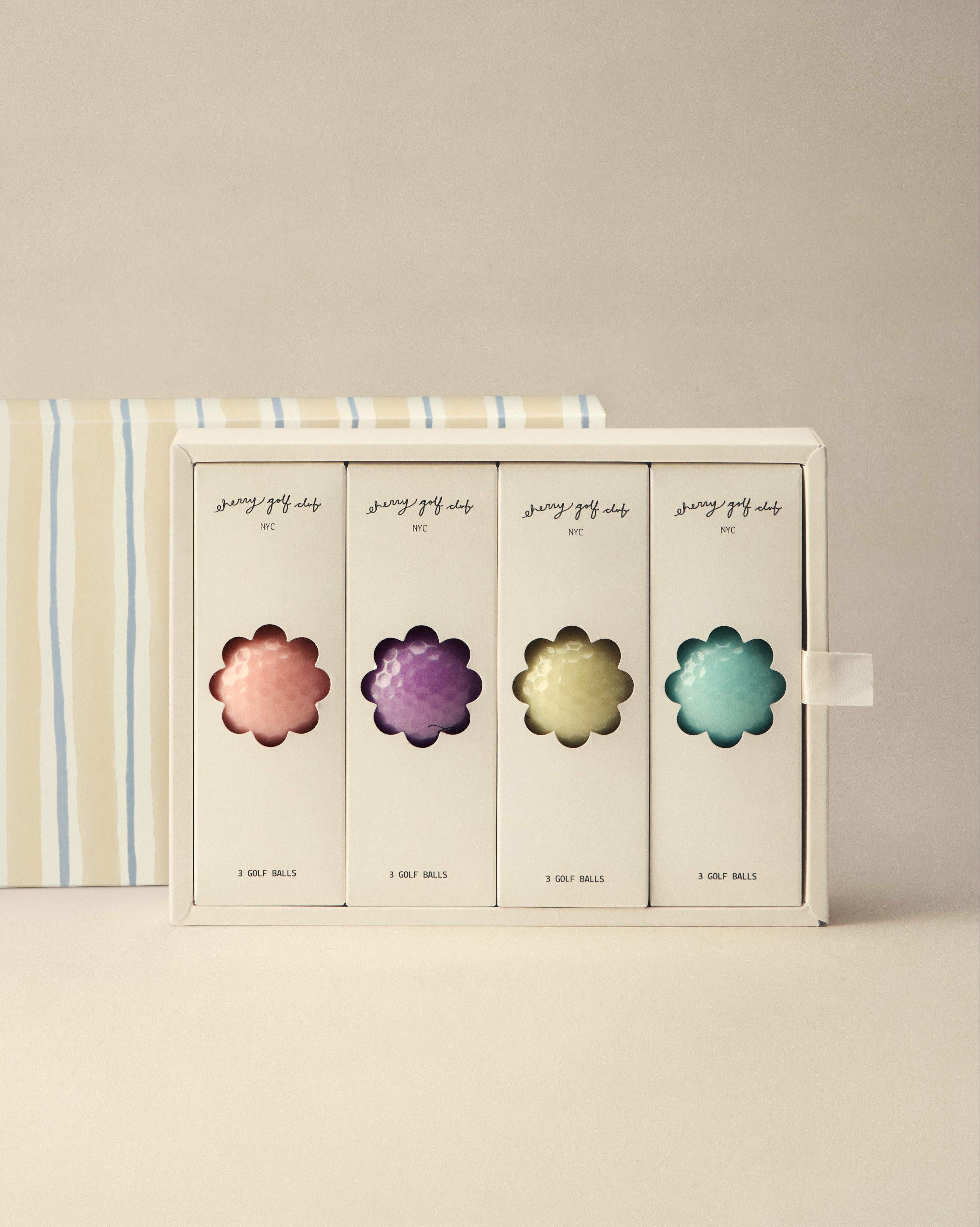 SUMMER PASTELS GOLF BALL SET