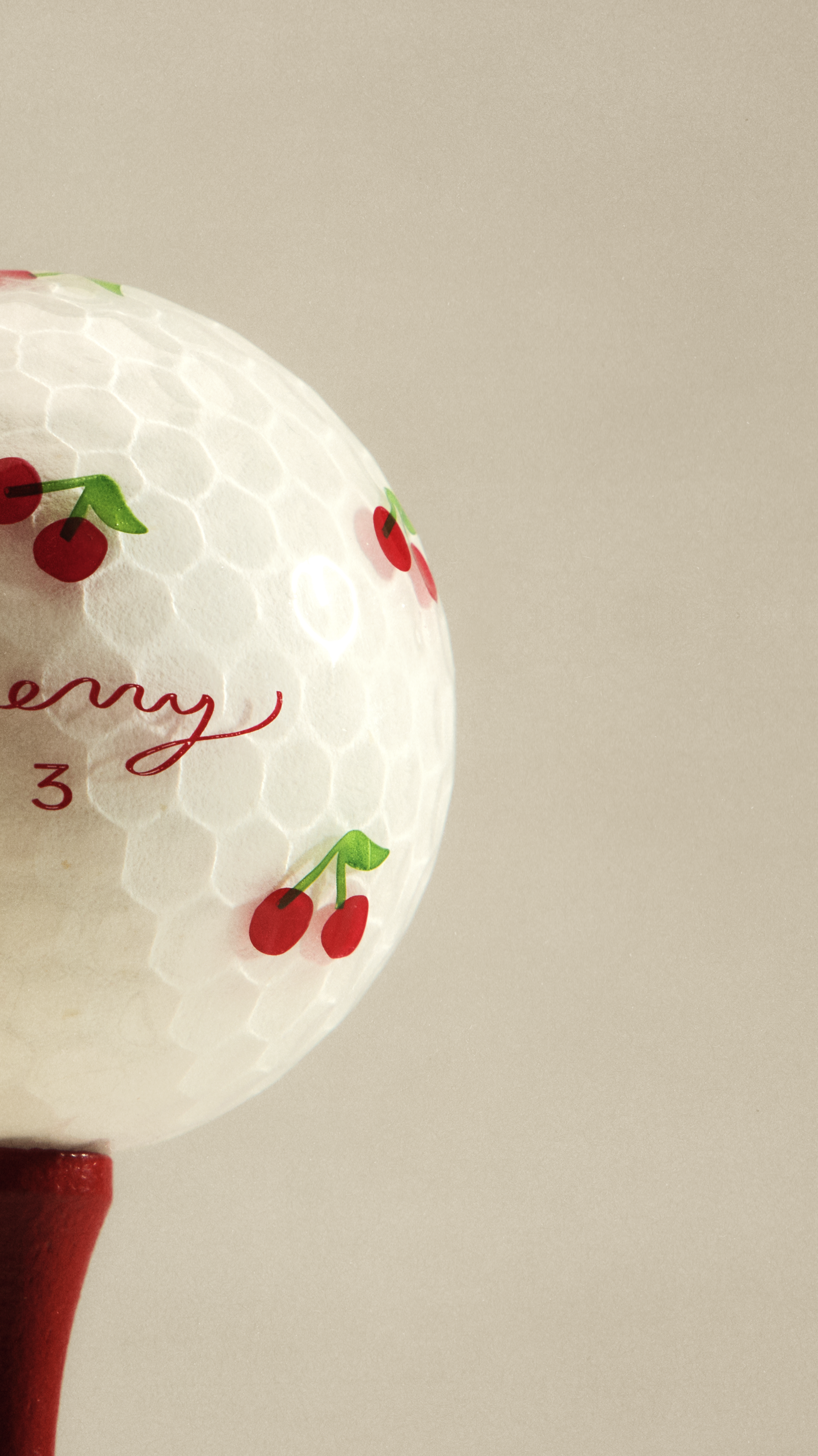 CHERRY ON TOP GOLF BALL SET